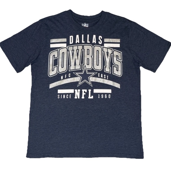 NFL Dallas Cowboys Est.1960 Franchise Authentic Men's Navy T-Shirt Size M Medium - Picture 1 of 4